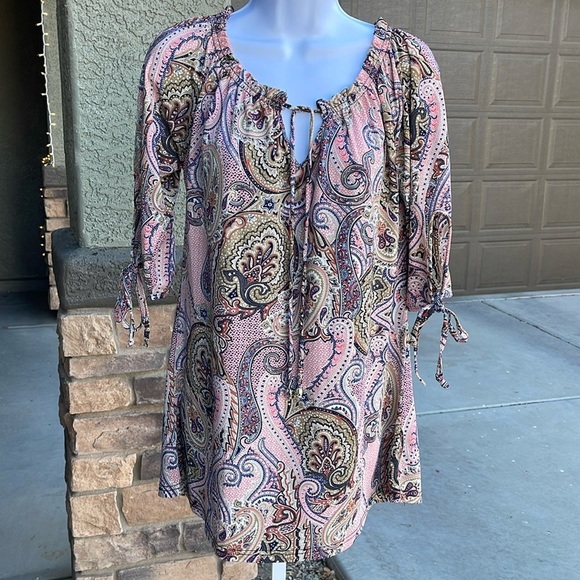 lildy Tops - No.040 Lildy Tunic Blouse S-M